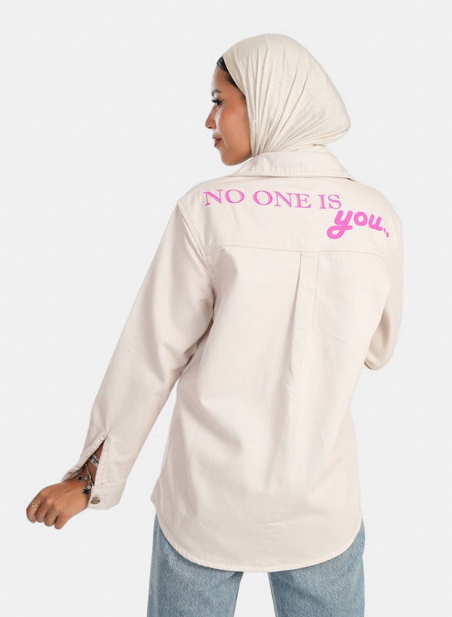 Carina Jacquard Cotton Shirt - Image 3