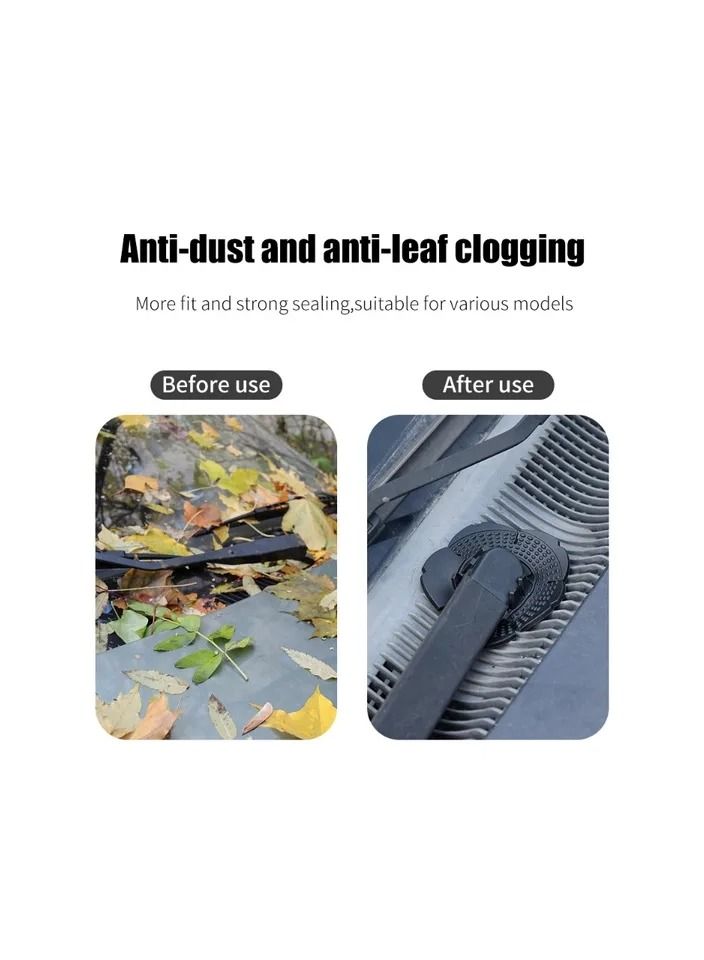 Generic 1-Pair Car Windshield Wiper Hole Protective Cover,Wiper Bottom Dustproof Sleeve Protection,Leaves Debris Prevention Cover  - Image 1