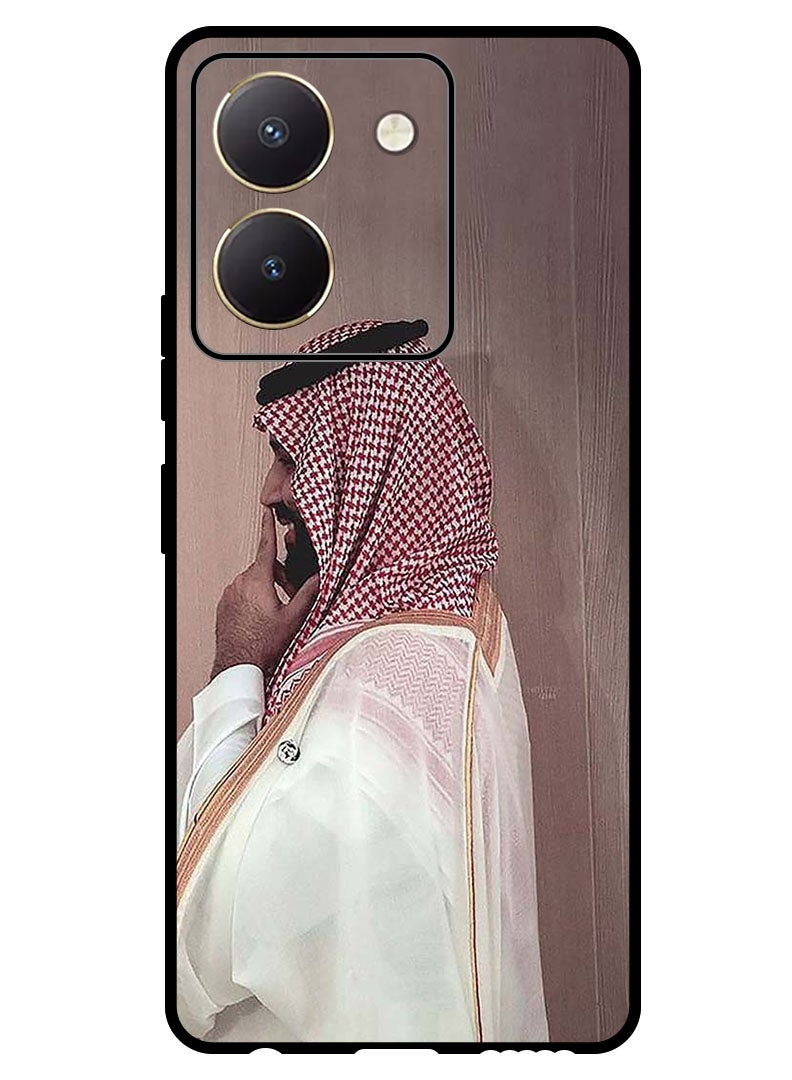 Theodor Protective Case Anti Scratch Shock Proof Bumper Cover For Vivo Y27s Mbs smile - Image 1