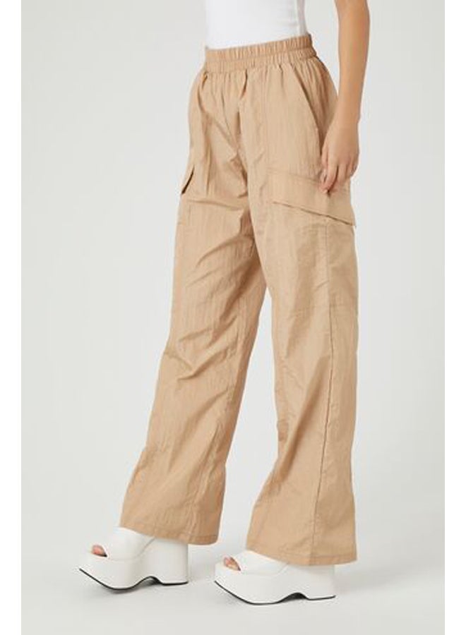 FOREVER 21 Cargo Straight-Leg Joggers - Image 3