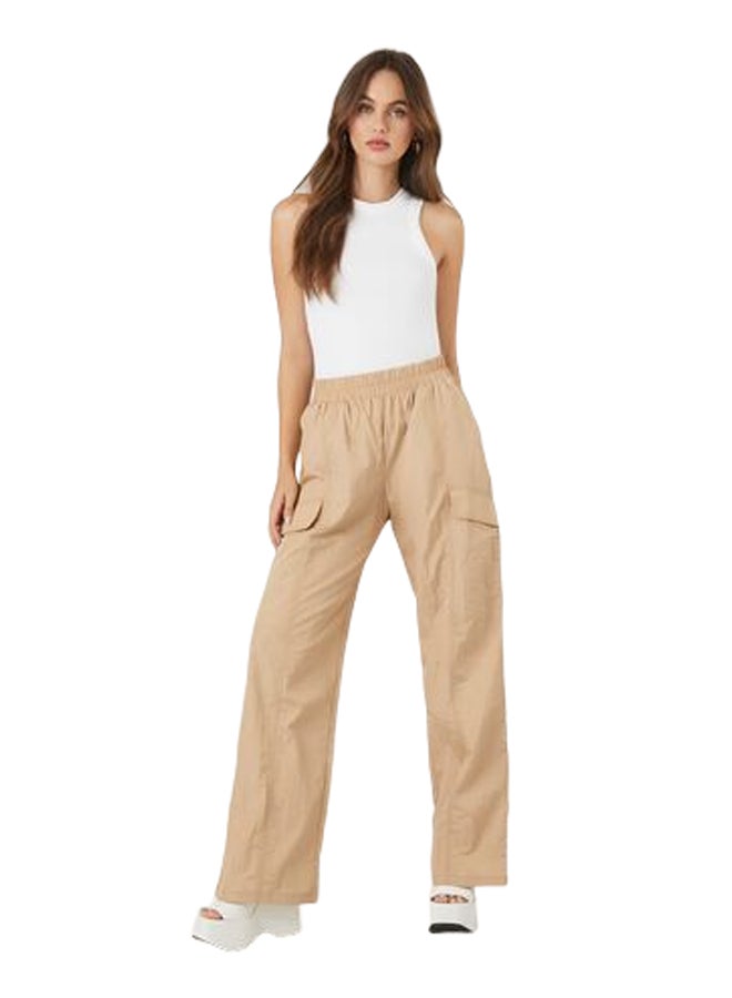 FOREVER 21 Cargo Straight-Leg Joggers - Image 1