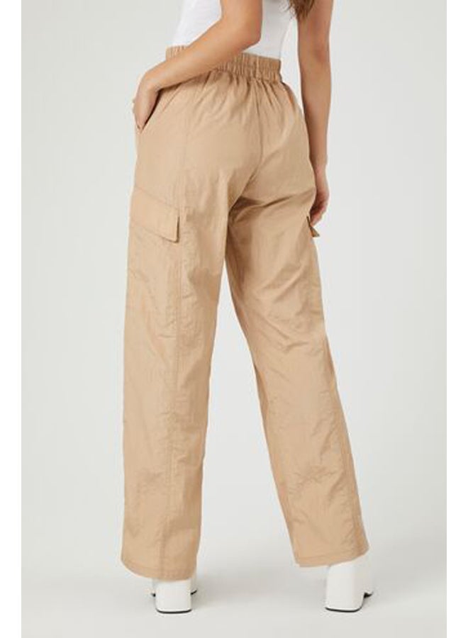 FOREVER 21 Cargo Straight-Leg Joggers - Image 4