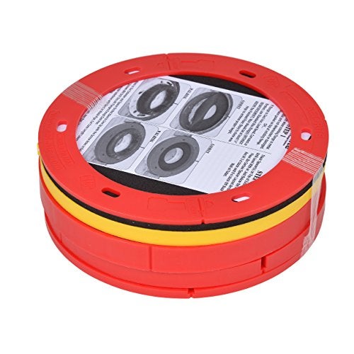 Oatey Toilet Flange Extender Kit 1/4- 1 5/8 in,Red and Yellow - Image 2