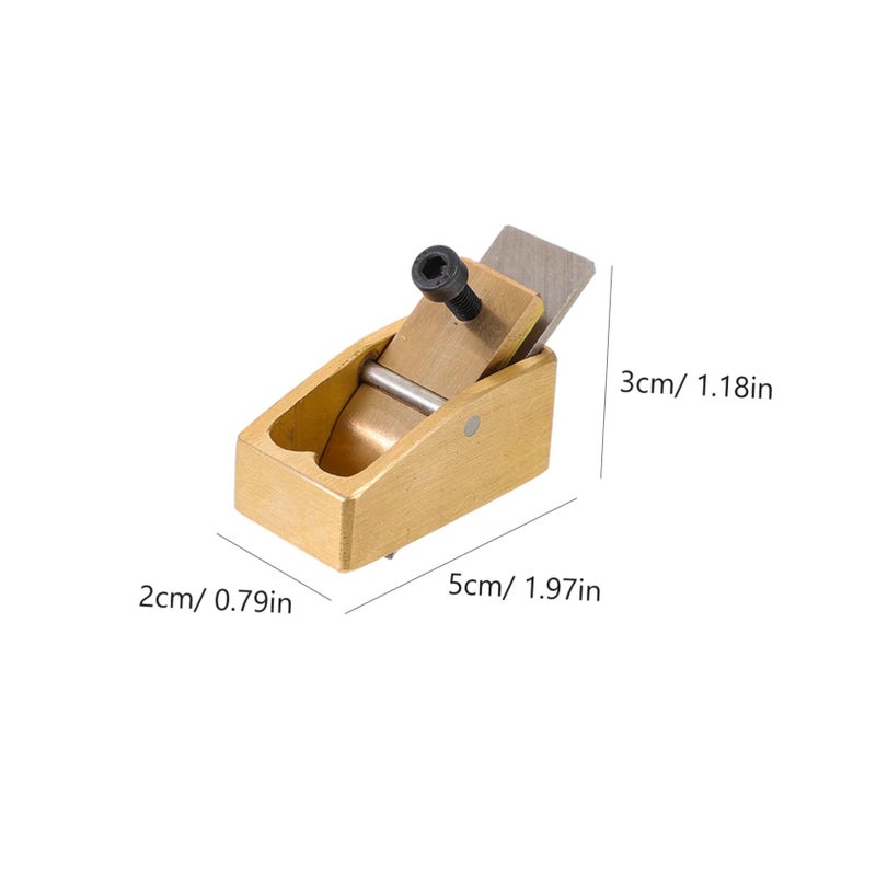 Luthier Hand Plane Tool Violin Compact Planer Instrument Making DIY Woodworking Durable Precision Crafting Black - Image 3