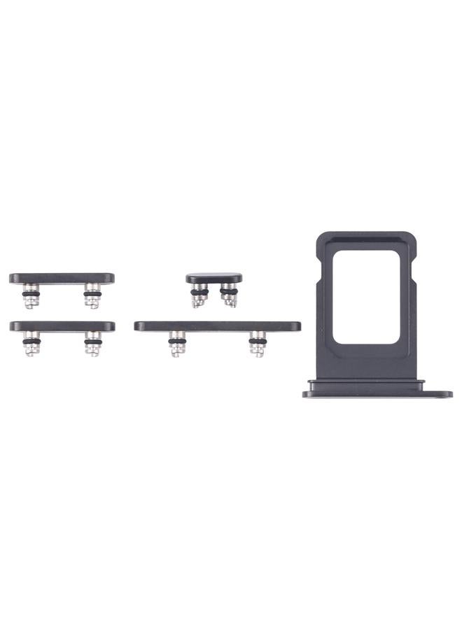 erorex For iPhone 16 Pro Max Original SIM Card Tray + SIM Card Tray + Side Keys (Black) - Image 1