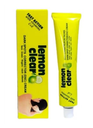 Lemon Clear Fast Action Dark Spots Corrector Cream 40 gm - pzsku/ZAD438C8D57EDB4B6BECCZ/45/_/1730358180/cea28c1f-c84d-462c-b07a-4dc3fda44e5b