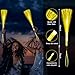 YOFOBU 30 PCS Yellow Fiber Optic Wands Glow Fiber Wands Bulk LED Light Up Wands with 3 Flashing Modes LED Flashing Sticks for Easter Halloween Christmas Wedding Gender Reveal Birthday - Image 4