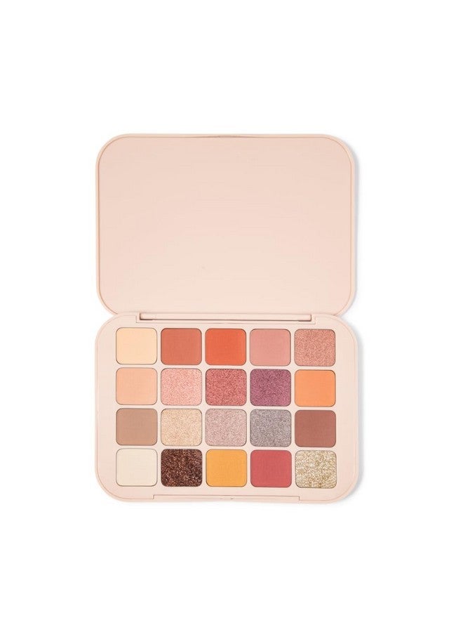 جلام 21 لوحة ظلال العيون Glam21 20 مزيجًا من الألوان غير اللامعة واللامعة | متعددة الألوان | تركيبة فائقة الانحناء | شديدة الصبغة | لمسة نهائية مذهلة | لوحة مكياج العيون | إطلالات لا نهائية | عيون لامعة | 20 جرامًا - Image 1