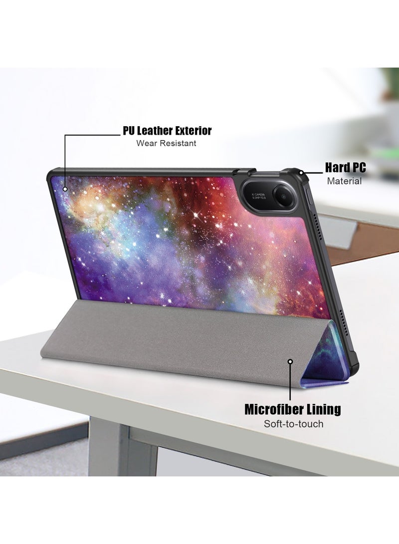 general Redmi Pad 2 2025 Protective Case Ultra-thin Three-fold Stand Protective Case Precisely Fitted Stable Support Scratch-resistant and Wear-resistant - Image 3