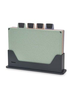 5 Index Chopping Board with Stand 30x22.5cm