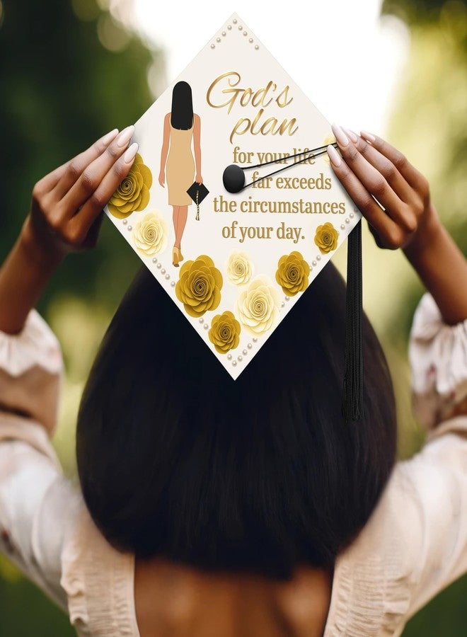 ADVANSYNC God's Plan for Your Life Graduation Cap Topper - Image 2