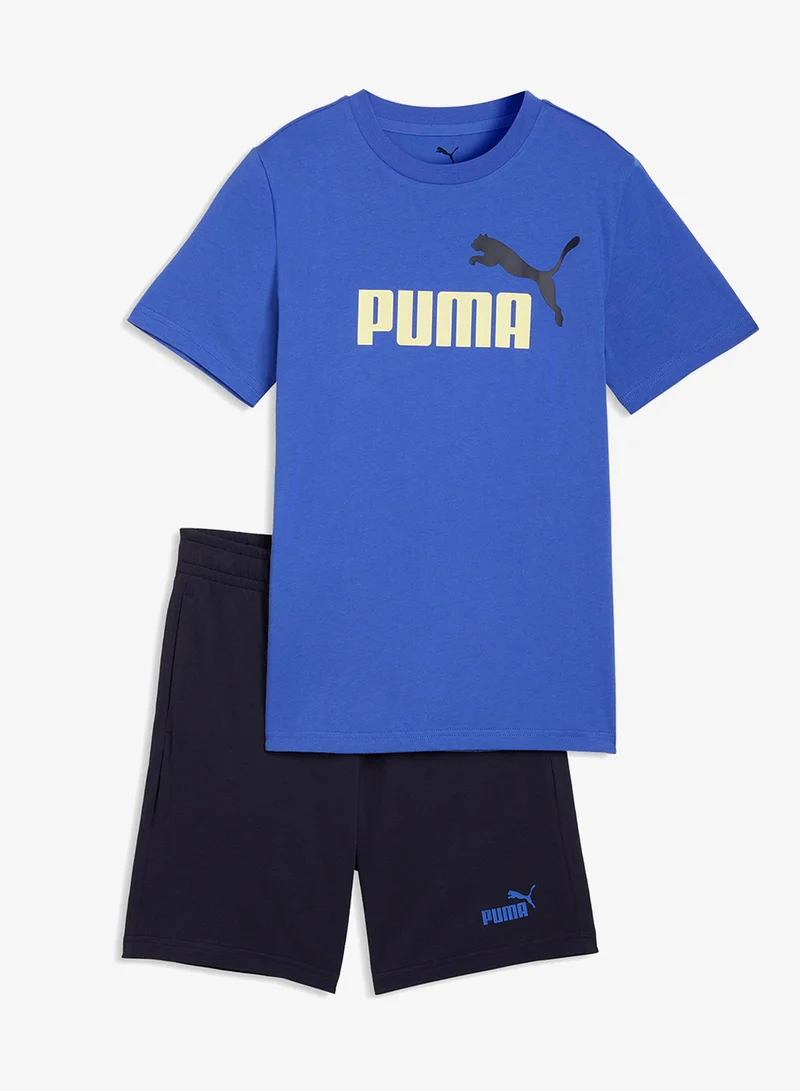 PUMA Youth Essential Two Color No.1 Logo T-Shirt Set
