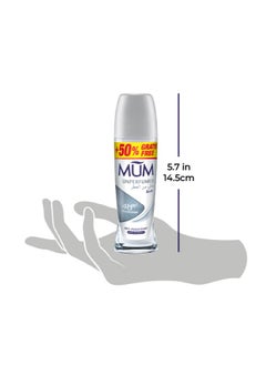 MUM Deodorant Roll-On Unperfumed, Pack of 3, 75ml Each - Gentle and Effective Protection, Alcohol-Free, Ideal for Sensitive Skin  - Image 3
