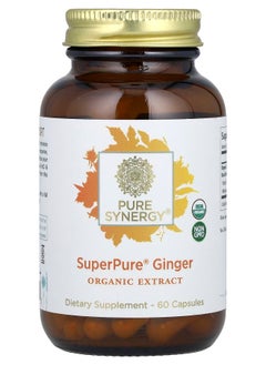 Pure Synergy SuperPure® Ginger 60 Capsules 