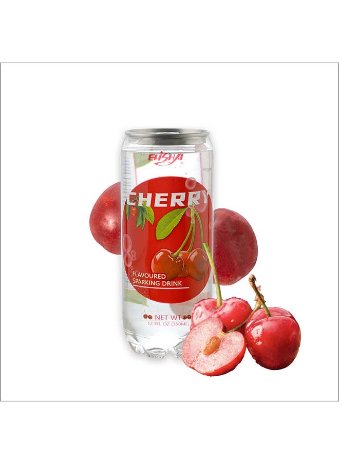 Elisha Cherry Flavoured Sparkling Drink - 350 ml 