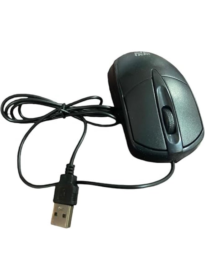 ماوس ضوئي USB CP72 اسود
