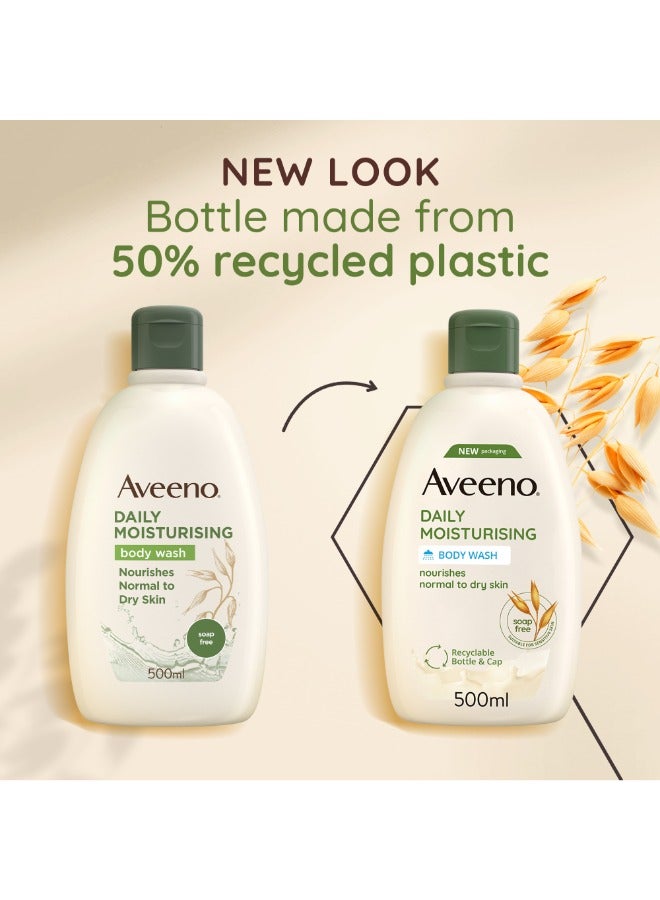 Aveeno Daily Moisturising Body Wash 500ml - Image 5