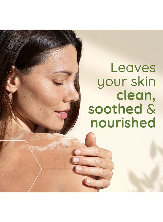Aveeno Daily Moisturising Body Wash, With Soothing Oat, Suitable For Sensitive Skin, Gently Cleanses and Nourishes, Soap-Free, Lightly Scented, 500ml - Image 2