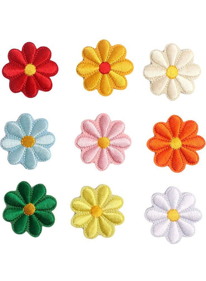 NIBEMINENT 39-Piece Iron Sew on Stickers Mixed Embroidery Cloth Decorative Accessories Embroider Badge Multicolour - Image 4