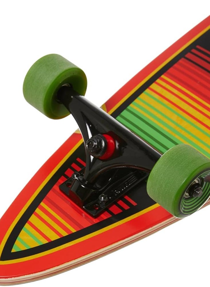 SANTA CRUZ Santa Cruz Serape Dot Pintail Cruzer Longboard Complete 33  - Image 3