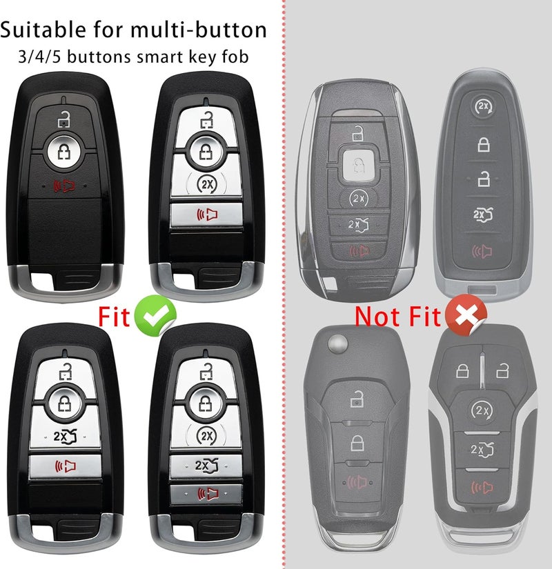 ZSPDACC Lincoln Key Fob Cover 2025 2024 2023 2022 car Key Case Protector for Aviator Corsair Nautilus Navigator Accessories - Image 2