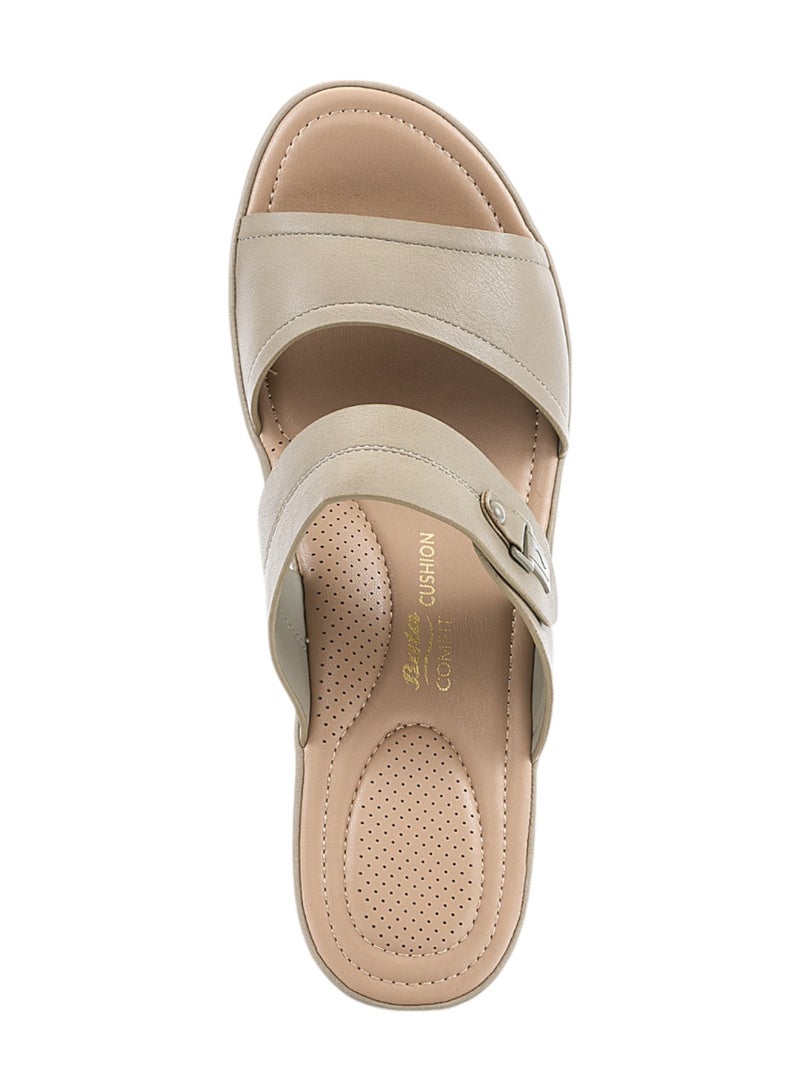 Bata Comfit Casual Wedge Sandals,  - Image 4