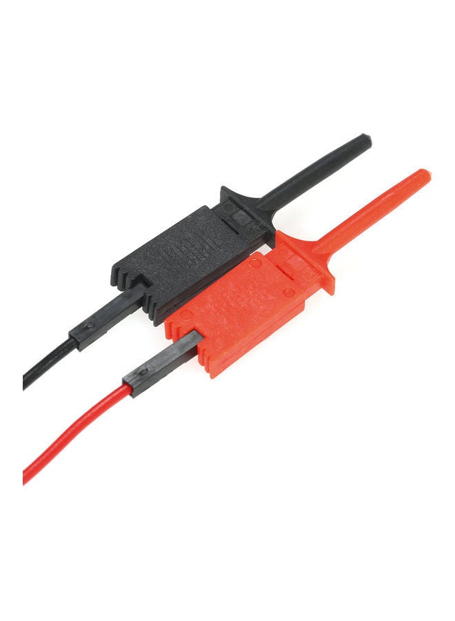 NIBEMINENT Digital Oscilloscope Probe MCX Replaceable Test Hook Probes Cable For Mini DSO Nano Quard Black/Red - Image 3