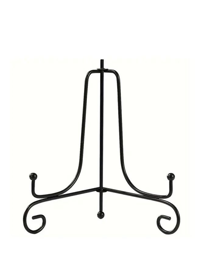 12 Inches Iron Art Album Photo Frame Memorial Plate Trophy Tea Tray Stand 1pc - Image 5