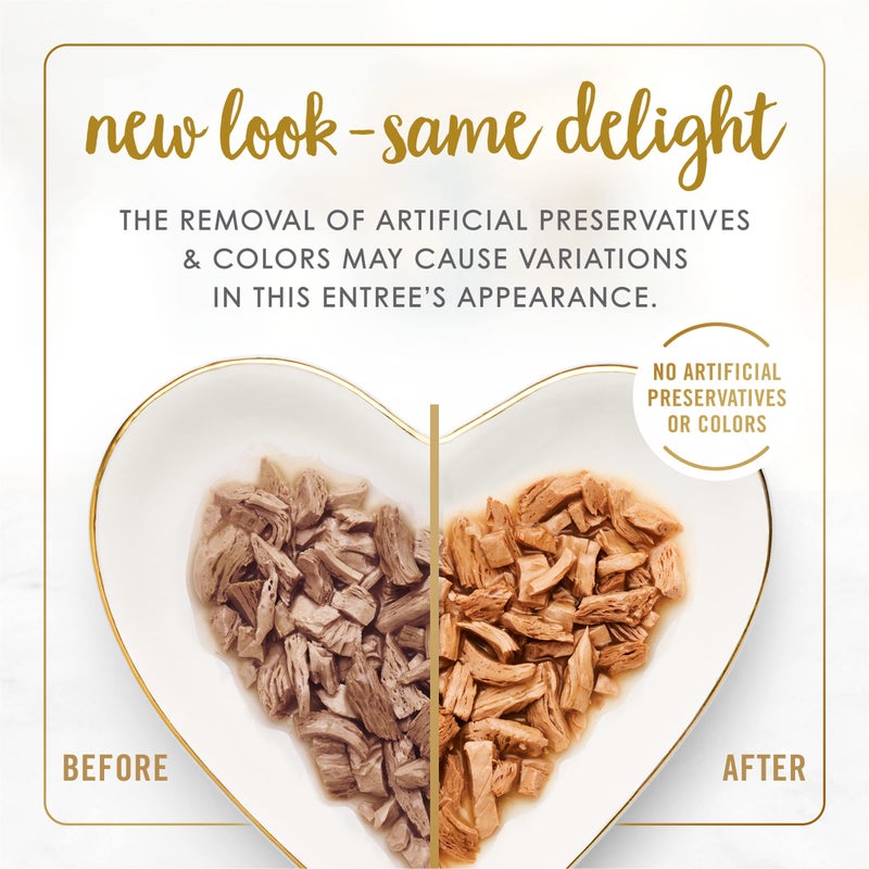 Fancy Feast Purina Fancy Feast Grilled Wet Cat Food Poultry and Beef Collection Wet Cat Food Variety Pack - (Pack of 24) 3 oz. Cans - Image 2