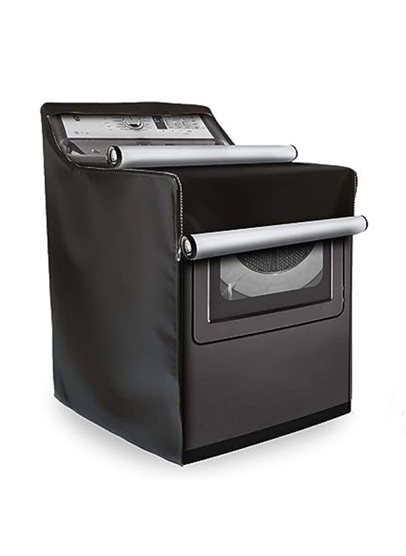 General Washing machine cover, suitable for top loading and front loading washing machine, washing machine cover with zipper design, easy to use, waterproof, dustproof, protective  - Image 1