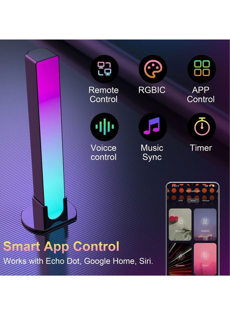 Smart LED Light Bars Compatible with Google Assistant - Image 3