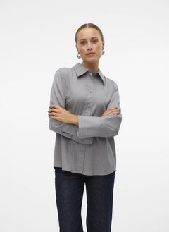 VERO MODA Stripes Button Down Shirt  - Image 1