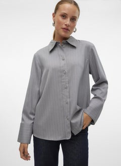 VERO MODA Stripes Button Down Shirt  - Image 3