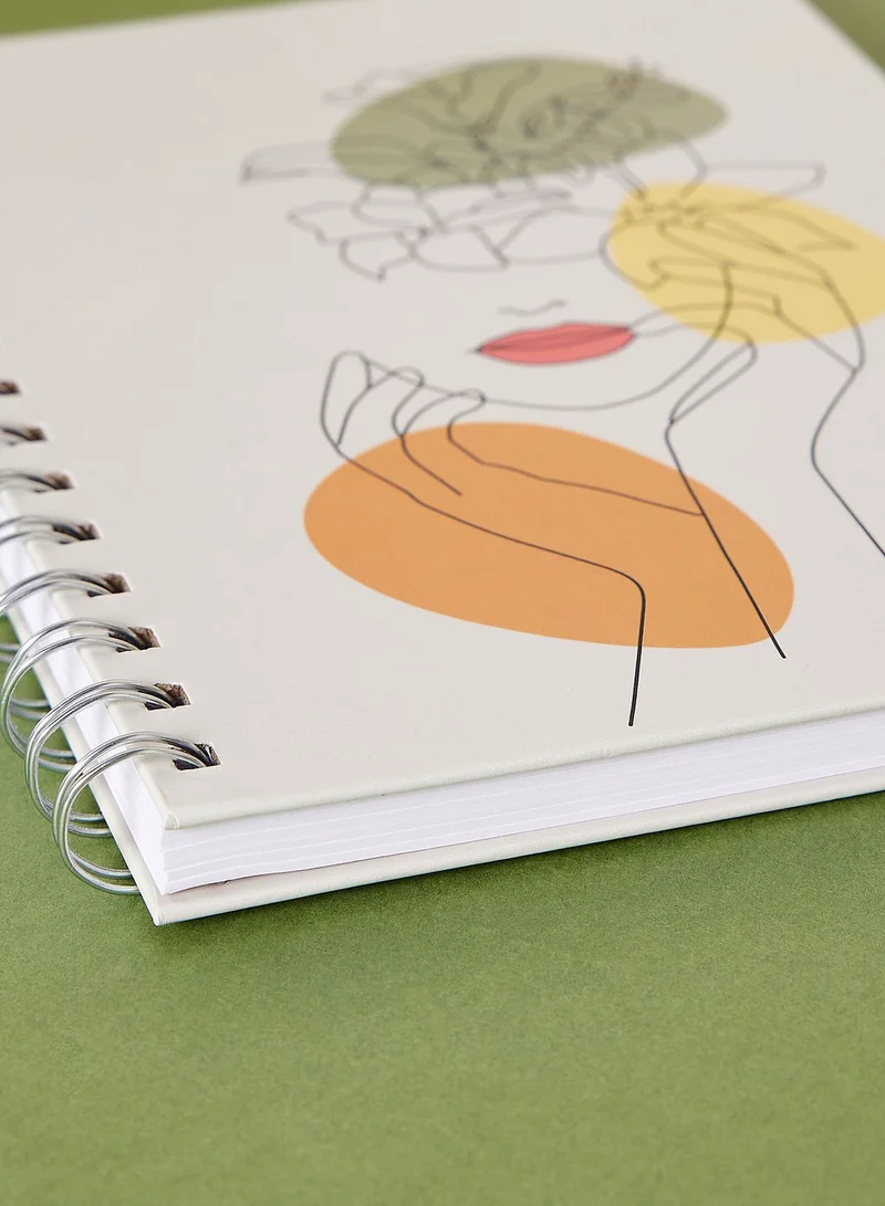 Back to school kit A5 Spiral Hardcover Notebook