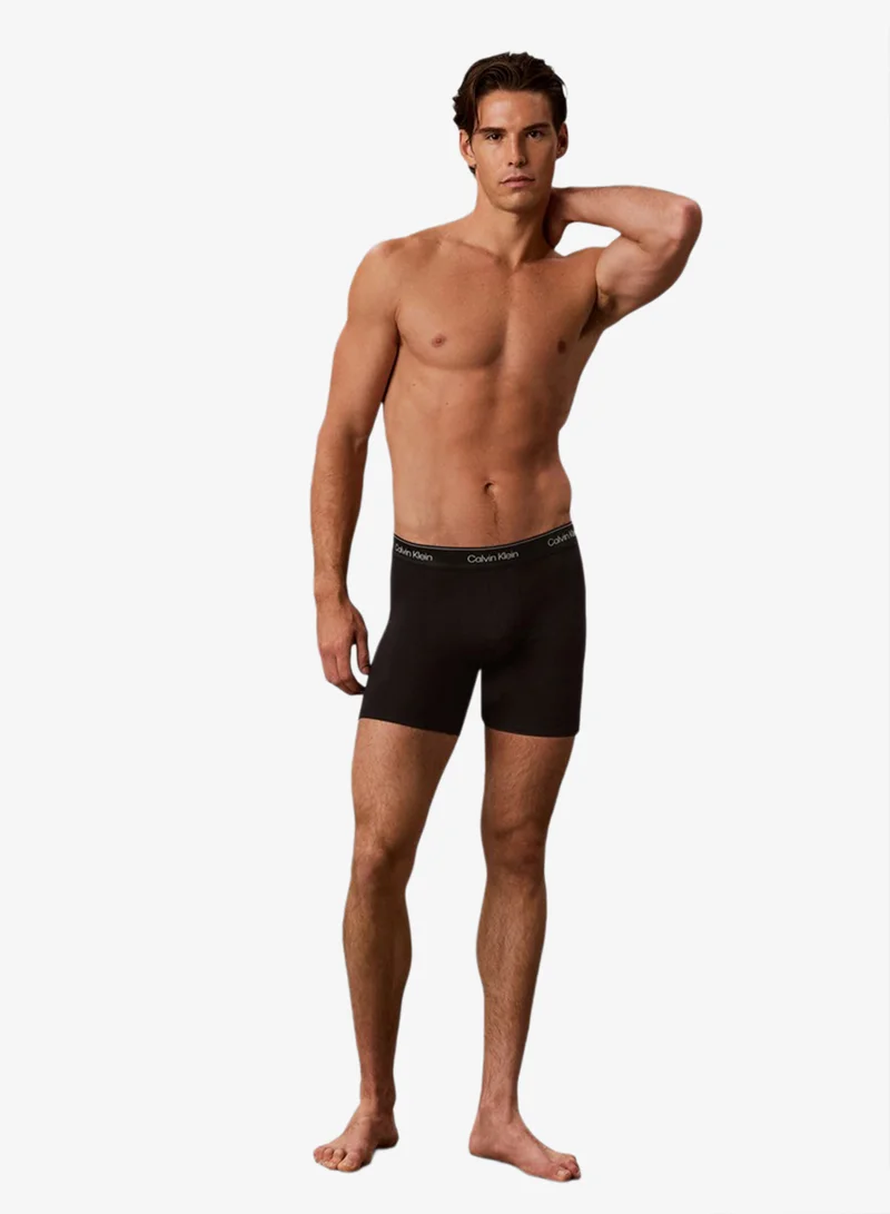 كالفن كلاين 3 Pack Logo Band Briefs
