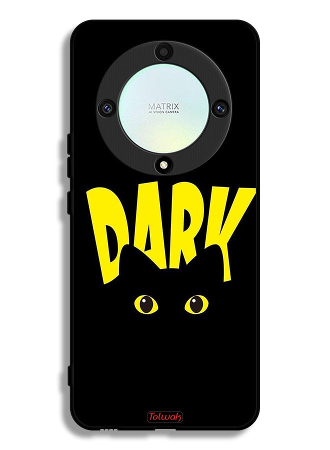 Tolwak Honor X9a Protective Case Cover Dark Cat - Image 1