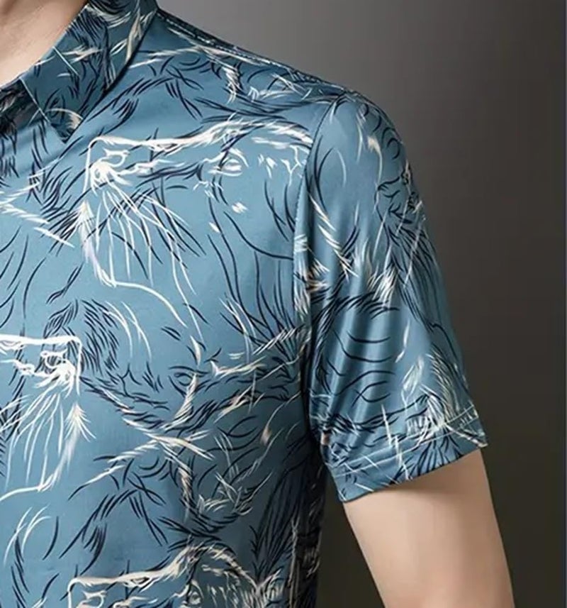 Lymio Polo T Shirt for Men || Men T-Shirt (Polo 76 BLUE-3XL) - Image 3