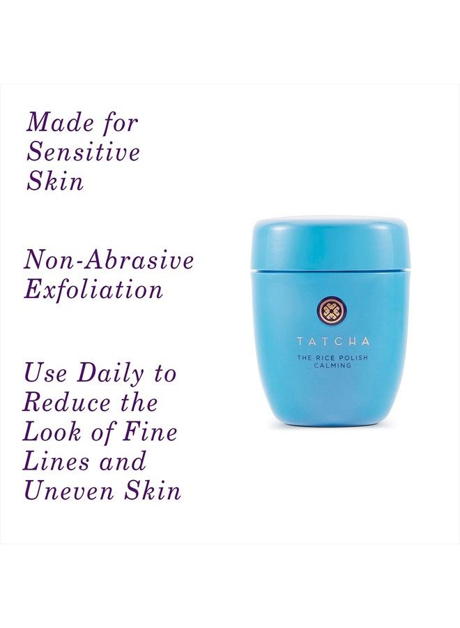 TATCHA تاتشا مسحوق الأرز المهدئ | مقشر يومي غير كاشط للبشرة الحساسة والإكزيما | 60 غرام / 2.1 أونصة - Image 5