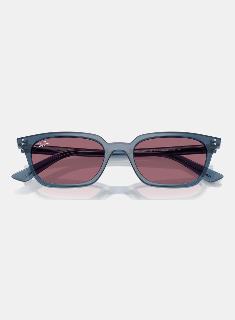 راي بان Men Full Rimmed Rectangular Sunglasses 0RB4456 - Image 5