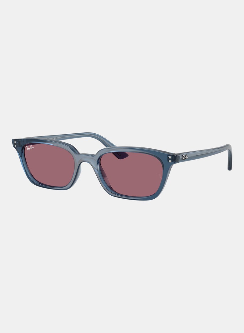 راي بان Men Full Rimmed Rectangular Sunglasses 0RB4456 - Image 2