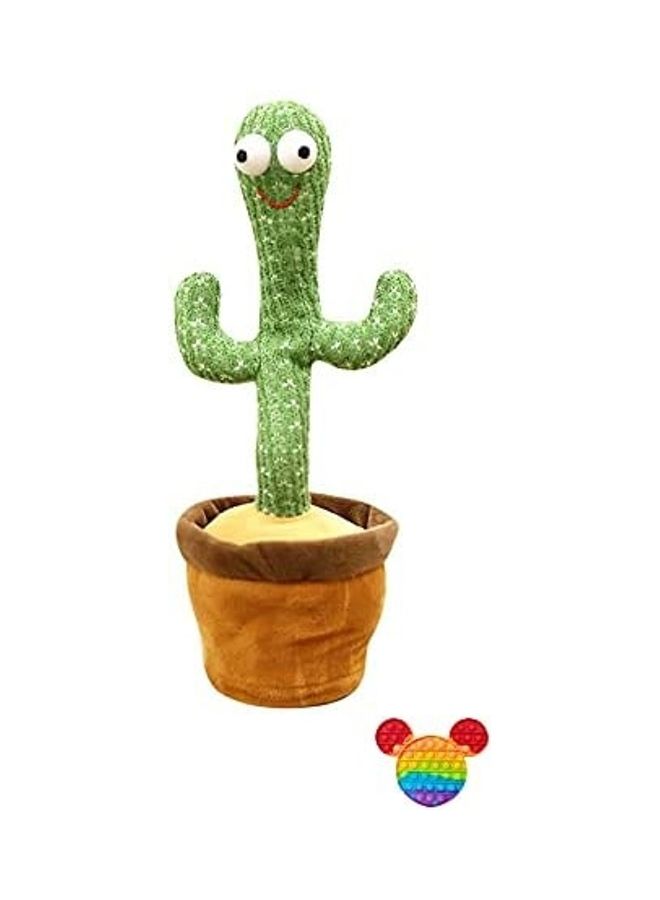 XiuWoo Dancing Cactus Plush Stuffed Toy with Music