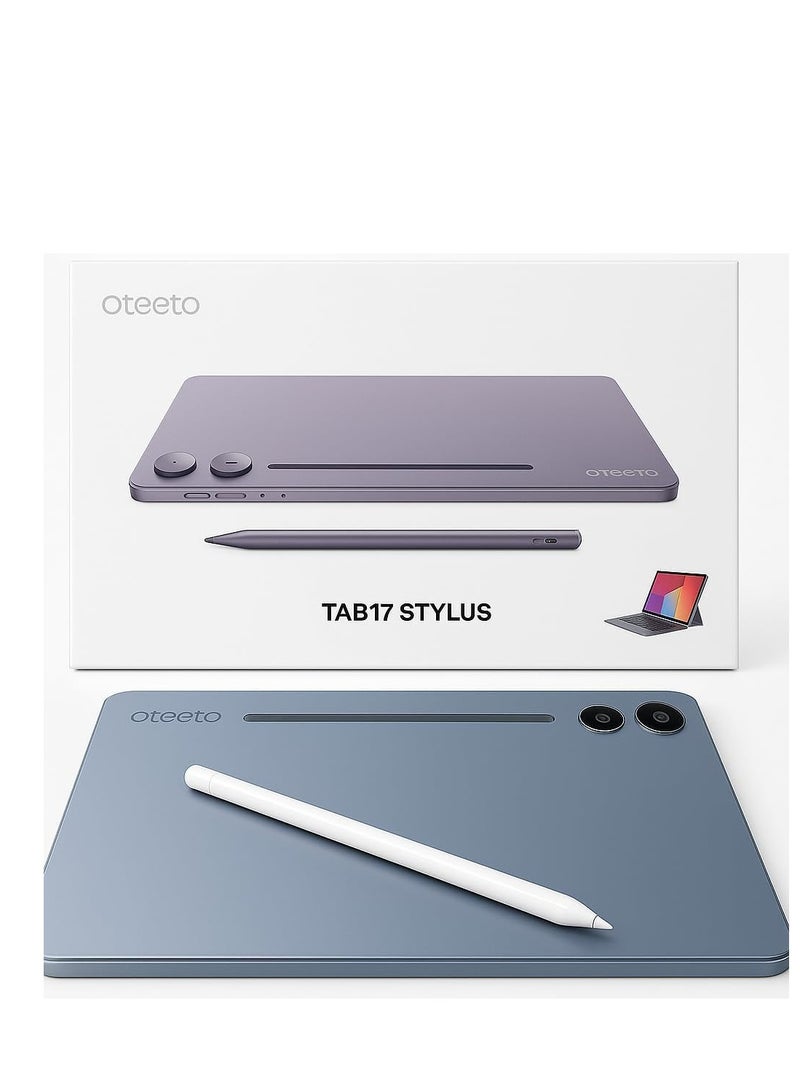 Oteeto TAB 17 Android Tablet, 11-inch Display, 8GB RAM, 512GB Storage, 8000mAh Battery, 5G Wi-Fi, with Keyboard Case And Stylus - Grey - Image 2