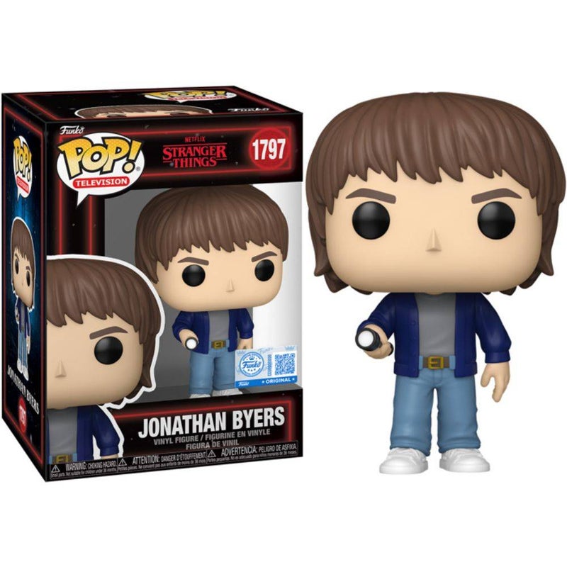 Funko POP! Television Stranger Things Jonathan Byers Vinyl Figure (10.2 cm) - Image 2