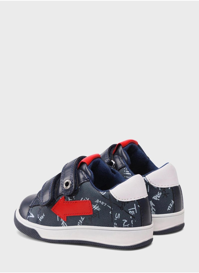 CCC Infant Double Strap Velcro Sneakers  - Image 3