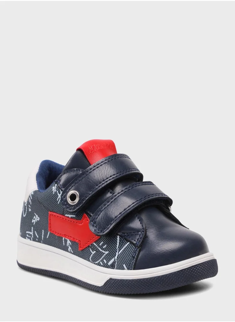 CCC Infant Double Strap Velcro Sneakers