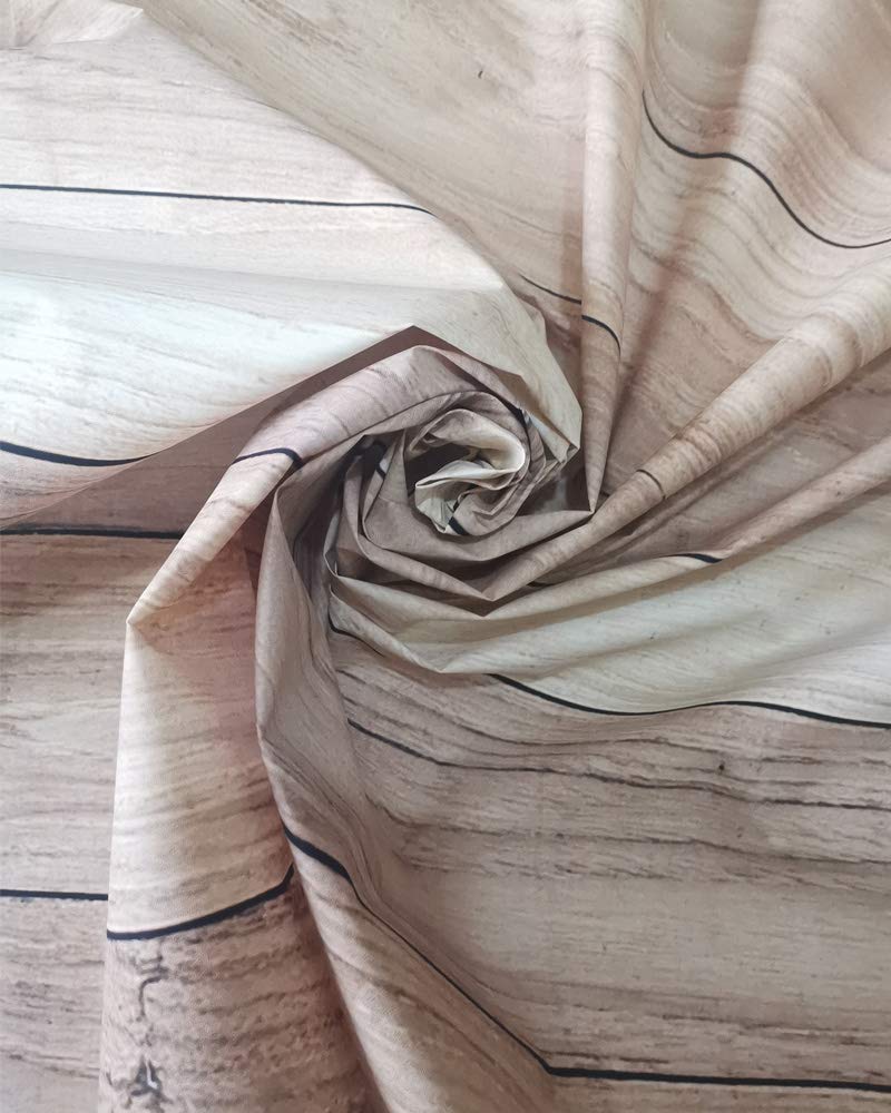 WOLADA Natural Light Brown Wood Plank Photography Backdrop Realistic Wooden Texture Photo Background for Portrait Product, Studio DIY Projects 7x5FT 11789 - Image 5