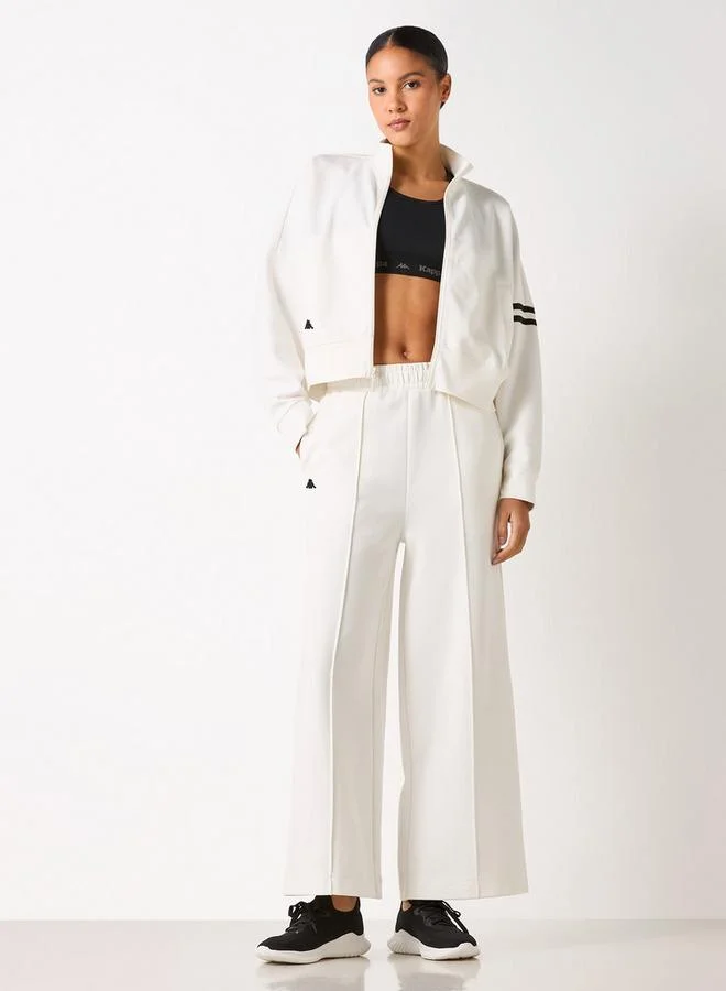 كابا بنطلون رياضي بطبعات شعار وجيوب من كابا