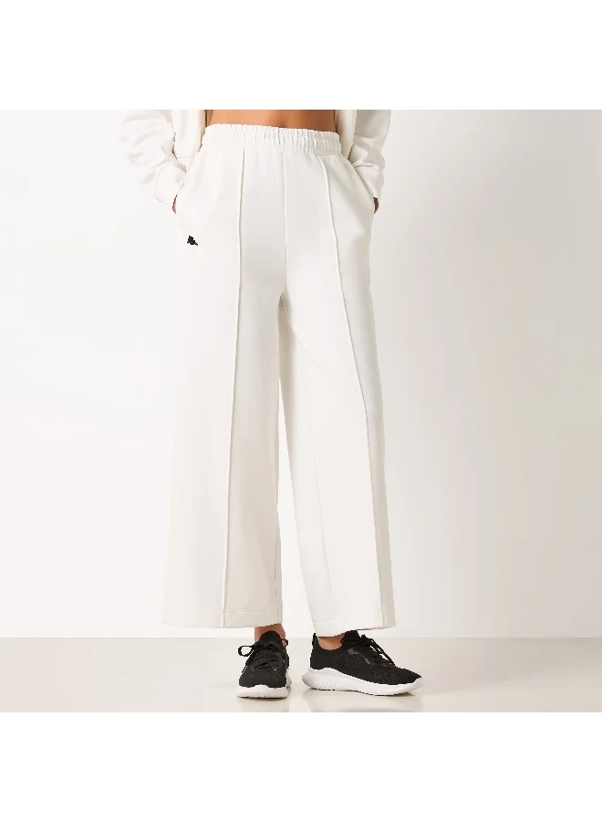 Kappa Kappa Logo Print Track Pants with Pockets