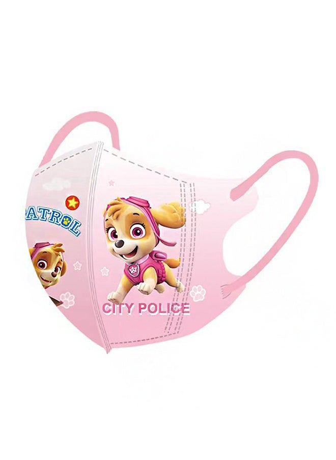 Beyond 20 Pcs Paw Patrol Cartoon Masks Set, Dust Proof Sun Protection Fabric Face Covering (Blue+Pink)  - Image 3