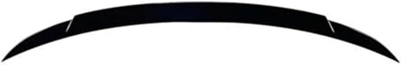QASULER Gloss Black Rear Bumper Spoiler for E Class - Image 1